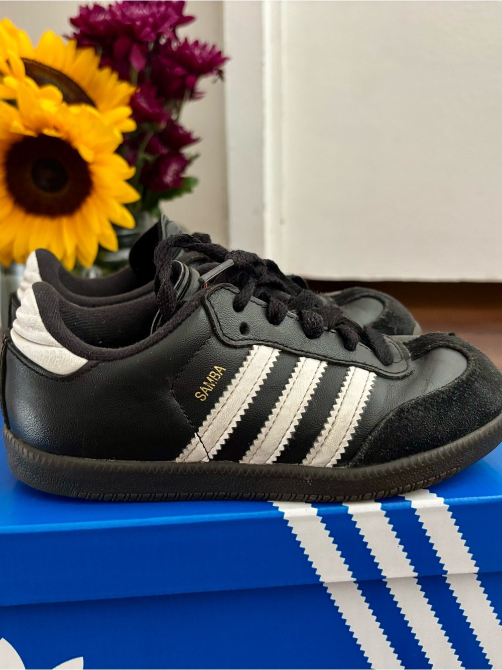 Adidas Samba Sneakers Black & White US 11K